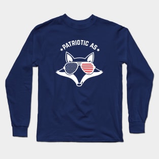 Patriotic As Fox Long Sleeve T-Shirt